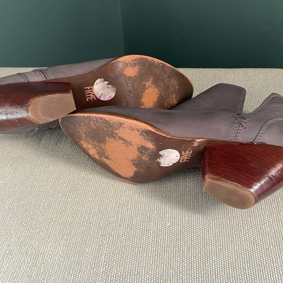 Frye Gray Ankle Boots - Picture 7 of 10
